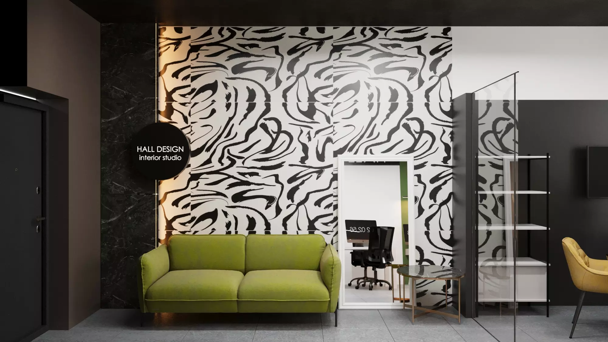 Робочий простір Hall Design — процес дизайну в дії